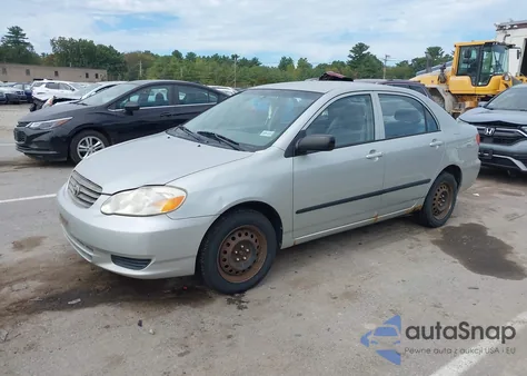 2004 Toyota Corolla Ce z USA, uszkodzony, nr VIN 2T1BR32E74C197785